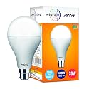 Wipro Garnet A60 Base B22D 20-Watt LED Bulb (White, Pack of 1)