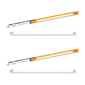 wipro garnet linear under cabinet light 10w neutralwhite aluminium 2ft pack of 2