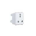 Wipro Northwest Nowa 6/16A 3 Pin - Power Socket, White (pack of 1)