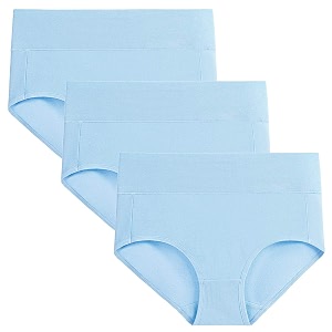 wirarpa women39s cotton underwear high waist full coverage brief panty multipack