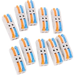 wire clip connector universal connection terminals circuit inline splices electric connectors quick connect amp freely assemble electrical splicing kit for compact 2 in 2 out 25
