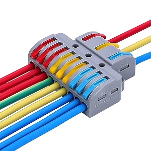 wire clip connector universal connection terminals circuit inline splices electric connectors quick connect amp freely assemble electrical splicing kit for compact 3 in 9 out 2
