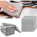 Wire Dishwashing Rags for Wet and Dry