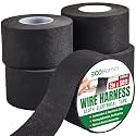 ECOHomes Wire Harness Cloth Electrical Tape, 2 Inch x 50 FT (5 Rolls)