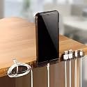 Wire Holder Clamp, Cable Manager Organizer, Desktop Data Cable Clips Storage, Table Fixed Line Clamp Cable Organizer Buckle (Multicolor) (3)
