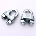 Wire Rope Clamps/Wire Rope Clips/Wire Rope U-Bolts/ DIN741 Clamps - Ideal for Wire rope Rigging, Fitting, Lifting Rope, Connecting Rope Fitting (10mm(3/8"), 10)