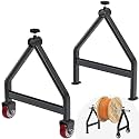 Wire Spool Rack for up to 28" Spools, Black