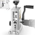 Wire Stripper Machine, 0.08" to 0.79" Scrap Wire Stripping, Manual/Drill-Powered Copper Stripper, Gift for Electricians and DIY with Clear Instruction