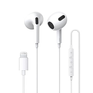 wired earbuds lightning earphone mfi certified built-in microphone amp volume control headset compatible with apple iphone 14131211 pro max xsxrx78 plus-all ios bluetooth trm hf-103