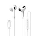 Wired Earbuds Lightning Earphone [MFi Certified] Built-in Microphone & Volume Control Headset Compatible with Apple iPhone 14/13/12/11 Pro Max Xs/XR/X/7/8 Plus-All iOS [Bluetooth] [TRM HF-103]