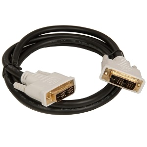 pure copper gold plated connector single link 181 dvi cable 15 meter