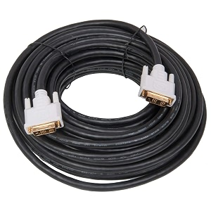 pure copper gold plated connector single link 181 dvi cable 20