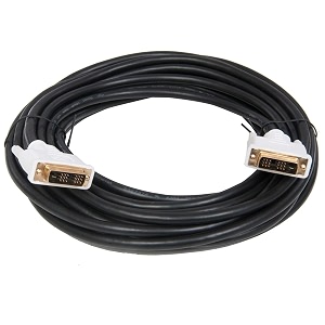 pure copper gold plated connector single link 181 dvi cable 5 meter