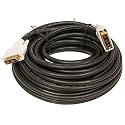 Pure Copper Gold Plated Connector Single Link 18+1 DVI Cable (15 Meter)