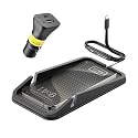 Wireless car Charger Charging pad,POLMXS No-Slip Wireless Phone Charger for car Cell Phone Cordless Charging mat Compatible with iPhone 16/15/14/13/12 Galaxy S23 S22 S21 Note10(C17)