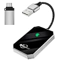 Wireless CarPlay Adapter, Converts Wired to Wireless CarPlay, Fits for Cars from 2017 & iOS 10+, Easy Use & Stable Connection