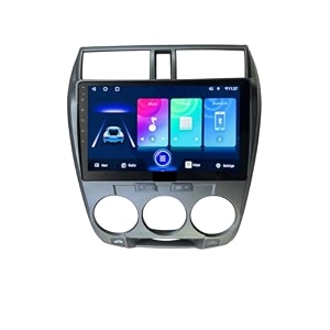 wireless carplay amp stereo auto 9inch 1280p car android display with gorilla glass  android 13  ts-7 processor  2gb amp 32gb framehd camera included - compatible with ivtech