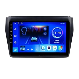 wireless carplay amp stereo auto 9inch 1280p car android display with gorilla glass  android 13  ts-9 processor  4gb amp 64gb framehd camera - compatible with dzire