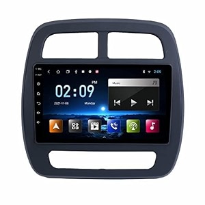 wireless carplay amp stereo auto 9inch 1280p car android display with gorilla glass  android 13  ts-9 processor  4gb amp 64gb framehd camera - compatible with kwid