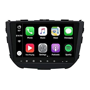 wireless carplay amp stereo auto 9inch 1280p car android display with gorilla glass  android 13  ts-7 processor  2gb amp 32gb framehd camera included - compatible with breeza