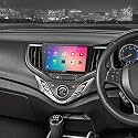 Wireless CarPlay &amp; Stereo Auto 9inch 1280P Car Android Display with Gorilla Glass | Android 13 | TS-7 Processor | 2GB &amp; 32GB +Frame+HD Camera Included - Compatible with Baleno
