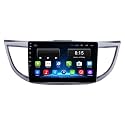 Wireless CarPlay &amp; Stereo Auto 9inch 1280P Car Android Display with Gorilla Glass | Android 13 | TS-7 Processor | 2GB &amp; 32GB +Frame+HD Camera Included - Compatible with CRV