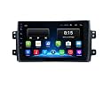 Wireless CarPlay &amp; Stereo Auto 9inch 1280P Car Android Display with Gorilla Glass | Android 13 | TS-9 Processor | 4GB &amp; 64GB +Frame+HD Camera - Compatible with Sx4