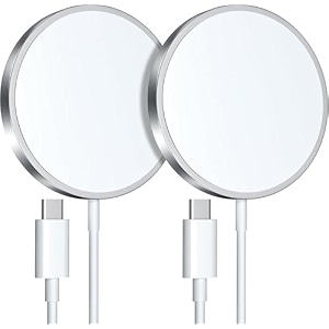 systene 15w mag-safe charger wireless charger fast charging type c charger compatible iphone 1414 pro14 pro max1515 pro 15 pro max13 mini13pro13 pro max 1616 proplusmax pack of 2