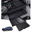 Wireless Charging Protective Mat &amp; Center Console Storage Protective Mat for Toyota RAV4 2026, Interior Accessories Silicone Anti-Slip Console Cover Pad for 2026 RAV 4, Black