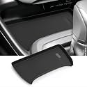 Wireless Charging Protective Mat for Subaru Crosstrek/Impreza 2026 2025 2024, Center Console Interior Accessories Silicone Anti-Slip Wireless Charger Cover Pad for 2024-2026 Crosstrek/Impreza