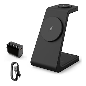 Wireless Charging Station Black