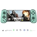 Wireless Controller for iPhone 17/Android/PC/iPad/Tablet/APPL Arcade MFi Games/Switch/PS4, Support Streaming on PS5/Xbox/PC Console, Cloud Gaming Gamepad Joystick - Turbo/6-Axis Gyro/Dual Motors - Green