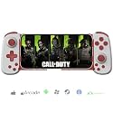 Wireless Controller for iPhone 17/Android/PC/iPad/Tablet/Arcade MFi Games/Switch/PS4/iPhone 15, Support Streaming on PS5/PS4/Xbox/PC Console, Cloud Gaming Gamepad Joystick - Turbo/6-Axis Gyro/Dual Motors