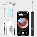 Wireless Ear Wax Removal Tool with Camera, Smart Visual Ear Cleaner, 5MP HD Endoscope, Safe Silicone Tip, Type-C Charging