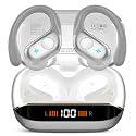 Wireless Earbuds,75Hrs Bluetooth 5.4 Headphones with Earhooks Over Ear Buds