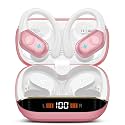 Wireless Earbuds,75Hrs Bluetooth 5.4 Headphones with Earhooks Over Ear Buds