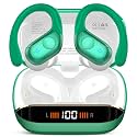Wireless Earbuds,75Hrs Bluetooth 5.4 Headphones with Earhooks Over Ear Buds