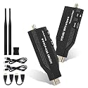 MICROWARE Wireless HDMI Transmitter and Receiver, 2.4/5.8GHz, 50M,165FT Plug and Play, 1080P Expansion of Multiple Televisions, Wireless HDMI Extender for Laptop, PC, HDTV/Projector 50 Meters