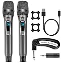 Wireless Karaoke Microphone(Black, 2 Microphone)