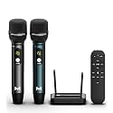 Wireless Microphones, Dual Handheld Mic System for Karaoke &amp; Speakers