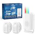 Wireless Motion Sensor Door Chime, Greencycle Doorway Motion Sensor Alarm
