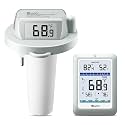 Wireless Pool Thermometer Floating Easy Read, Waterproof IPX8