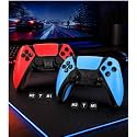 Wireless for PS4 Controller with Anti Drift ALPS Stick Back Paddles Turbo