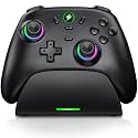 Svetaecho Wireless Switch Pro Controller with Charger for Nintendo Switch Controller/Lite/OLED, Hall Effect PC Game Joysticks/iOS/Android Remote Accessories Interactive Gaming Figures