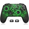 Wireless Switch Controller for Nintendo Switch 1/2/Lite/OLED–Switch Controllers Compatible with Android, IOS, Windows PC, Switch Pro Controller Features LED,Motion,Vibration,Turbo,Wake Up