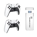 Wireless Video Games for Tv Gaming, Retro Gaming Console with Game Stick 4K HD Game Stick, Plug & Play TV Video Game Set for 2 Player with 23 Emulators 21K+ Games 2.4G Wireless