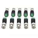 WIRESLAB BNC Male Connector with Screw Terminal, Green, for CCTV Camera, DVR, NVR, Pack of 10