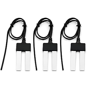 wireslab sensor for water overflow alarmwater level indicatorblackpack of 3 3