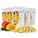 Wise Harvest Freeze Dried Mangoes, Five 1oz Bags