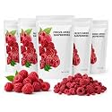 Wise Harvest Freeze Dried Raspberries, Five 1 oz Bags